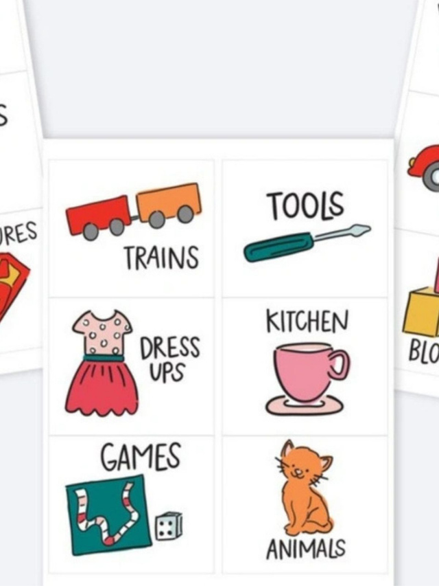 Kids Toy Room Storage Digital Printables	, 2 of 3