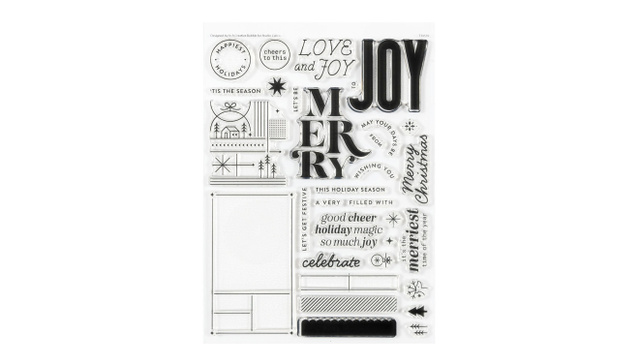 Christmas Gift Tags 6×8 Stamp Set by In A Creative Bubble, 1 of 2