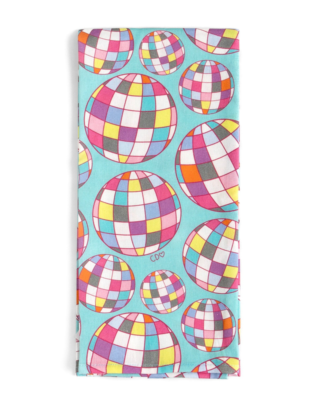 Disco Ball Tea Towel, 2 of 2