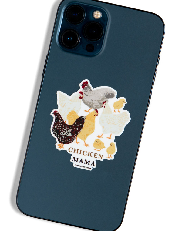 Chicken Mama Decal Sticker, 2 of 3