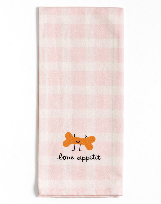 Bone Appetit Dog Treat Tea Towel, 2 of 2