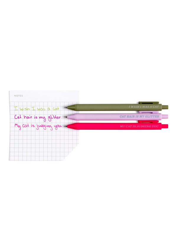 The Cat Person Gel Pen Set, 3 of 3