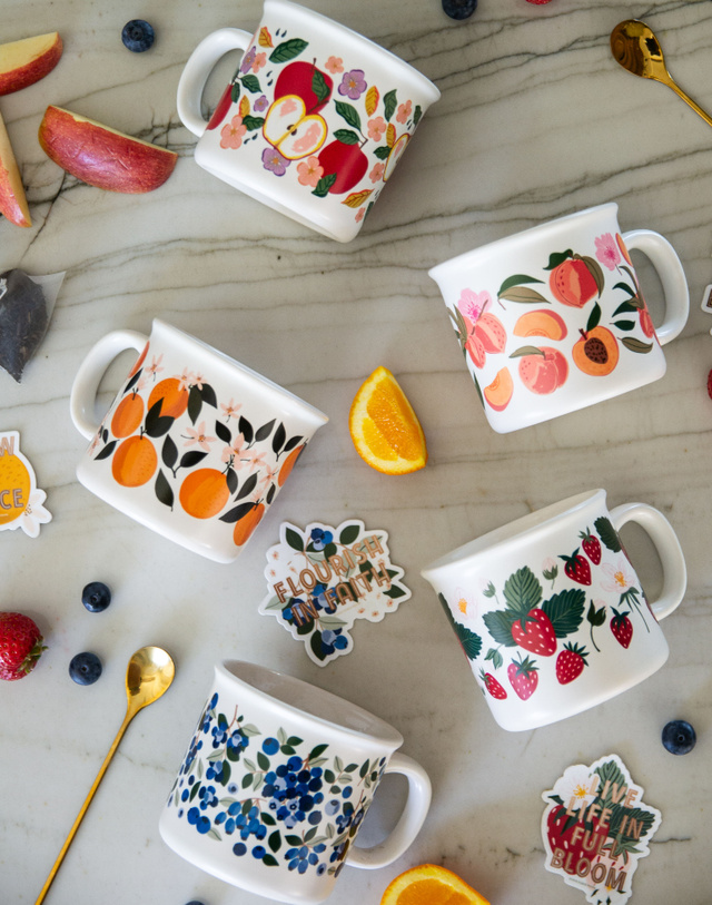 Orange Orchard Mug, 1 of 4