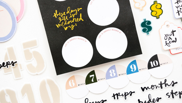 Week In The Life™ 2025 By The Numbers Kit + Notebook, 7 of 10