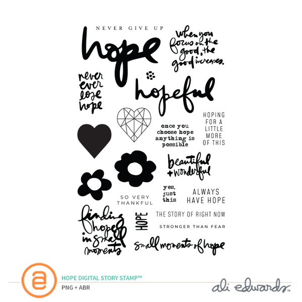 Hope Digital Story Stamp™ , 1 of 1