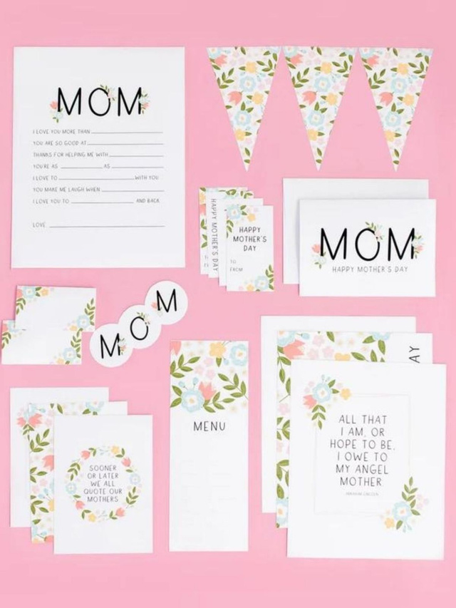 Mother's Day Digital Printable Pack	, 1 of 2