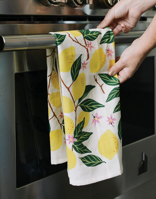 Lemon Grove Tea Towel, 4 of 6