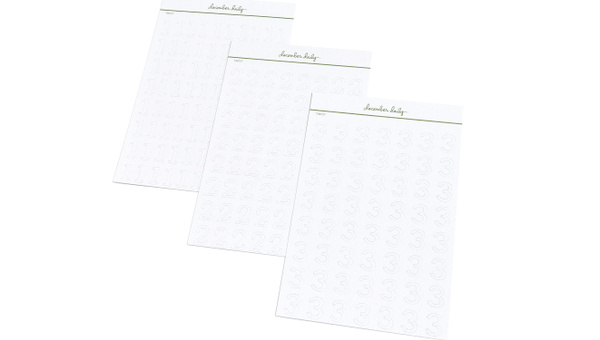 December Daily® 2025 Number Sticker Bundle, 2 of 3