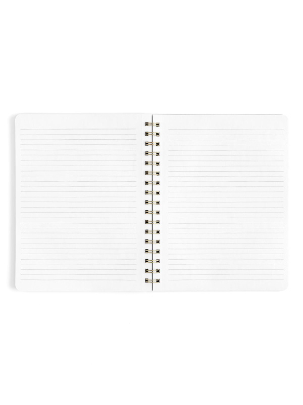 Vintage Blooms Floral Spiral Notebook, 4 of 4