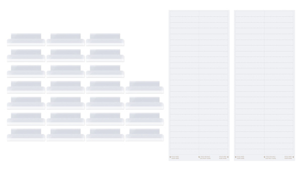 December Daily® 2026 Plastic Index Tabs, 2 of 3