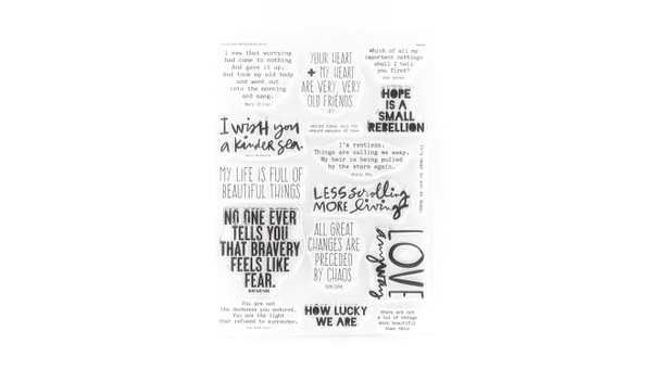 Stamps Are Fun 6×8 Stamp Set - March 2026, 1 of 2