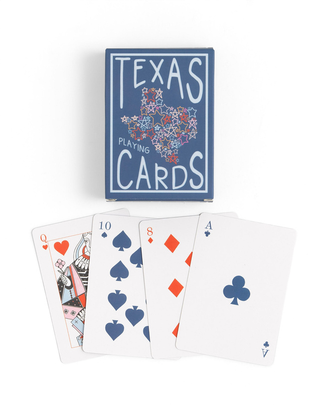 Texas Western Stars Deck of Playing Cards, 2 of 3