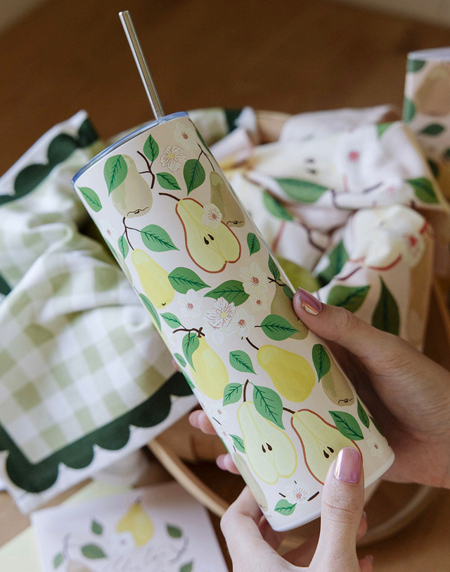 Pear Tree Tumbler, 1 of 4