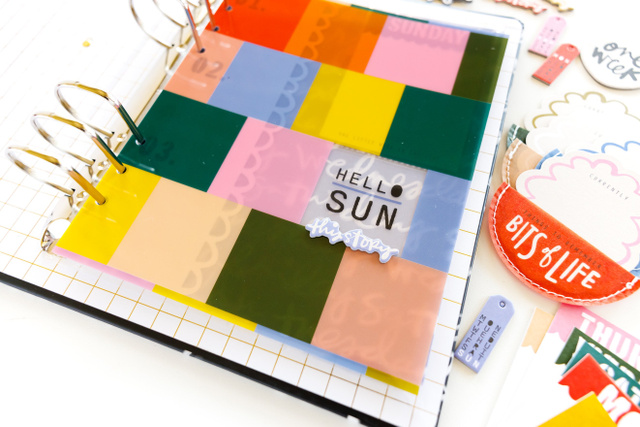 Days 11×8 Color Blocked Transparency Pack, 2 of 4