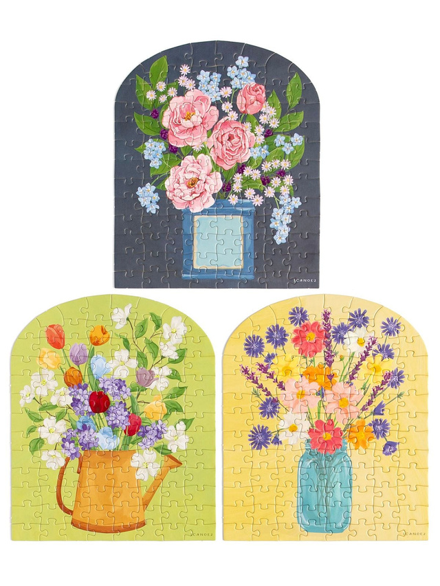Seasons in Bloom - 100 Piece Floral Jigsaw Puzzle - Set of 3, 5 of 5