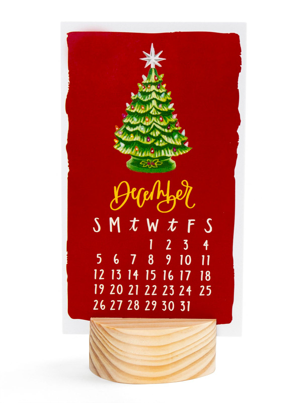 I Remember When 2027 Mini Desk Calendar + Wooden Block, 6 of 8
