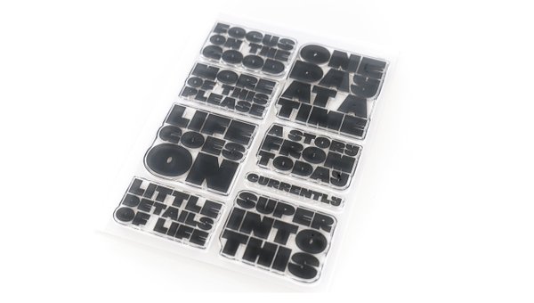 Stamps Are Fun 6×8 Stamp Set - July 2025 , 2 of 2