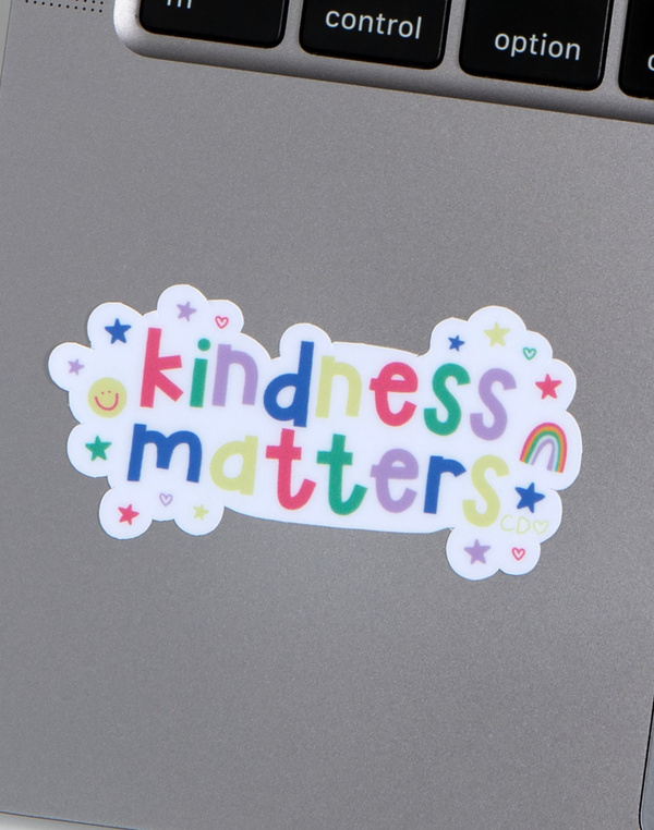 Kindness Matters Decal Sticker, 2 of 2