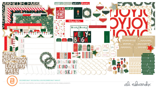 December Daily® 2023 Digital Main Kit, 1 of 1
