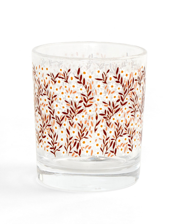 Pink Daisy Short Juice Glass, 4 of 4