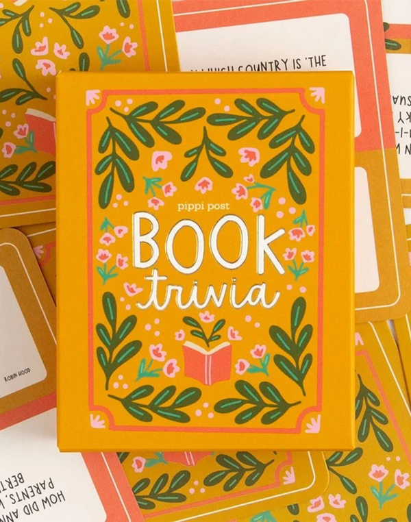 Book Trivia Card Game, 1 of 7