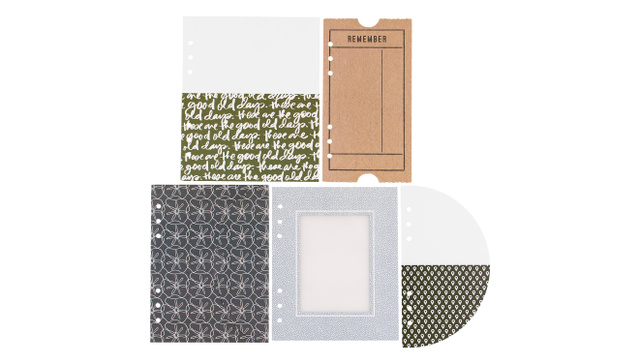 Travel Collection 2026 Die Cut Paper Inserts, 1 of 4