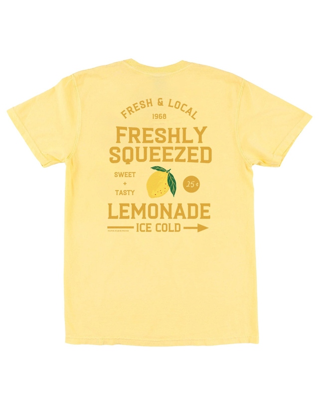 Lemon Grove Farmers Market Tee - Butter, 1 of 4