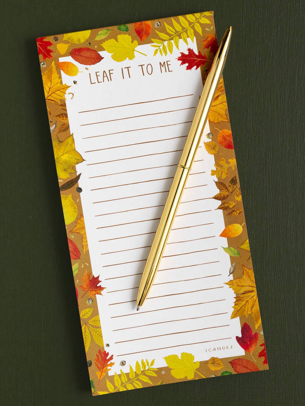 Leaf It To Me 4×8 Lined Notepad, 1 of 3