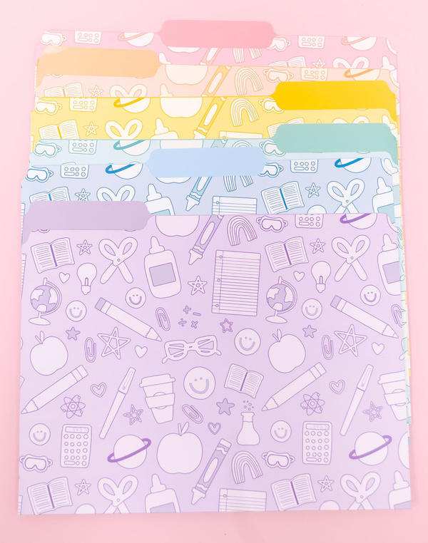 Classroom Icons File Folder Set, 1 of 6