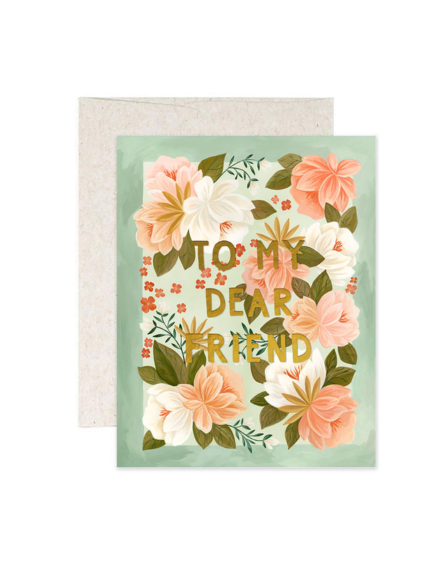 Palm Spring Friendship Greeting Card, 1 of 1