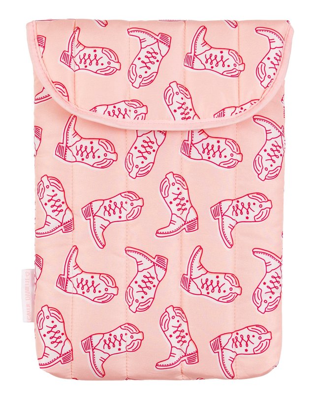 Western Cowgirl Boots Laptop Sleeve, 1 of 8