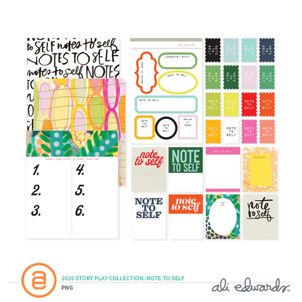 Story Play Note To Self Digital Mini Kit, 1 of 1