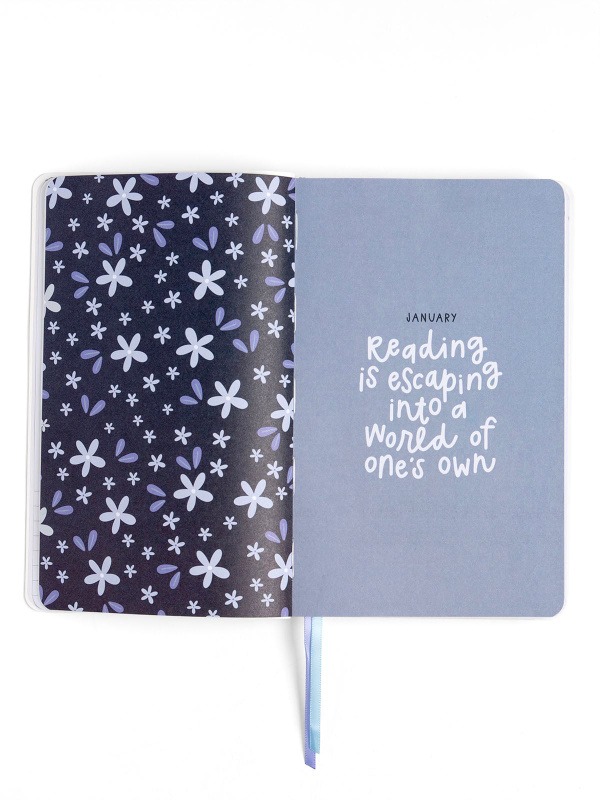 Blue Floral & Bows Petite Planner : 2027 Calendar Year, 9 of 14