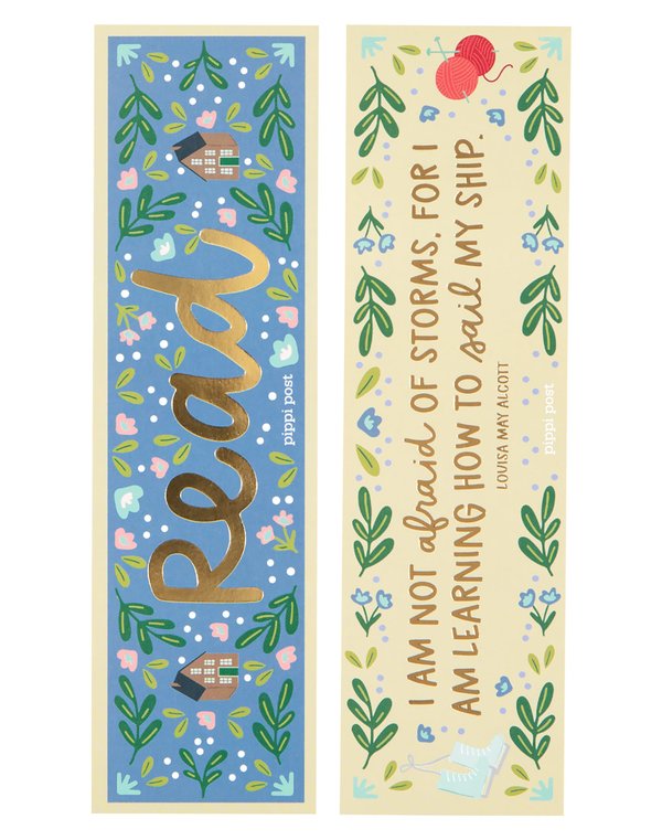 Read Little Women Gold Foil Bookmark Set, 3 of 3