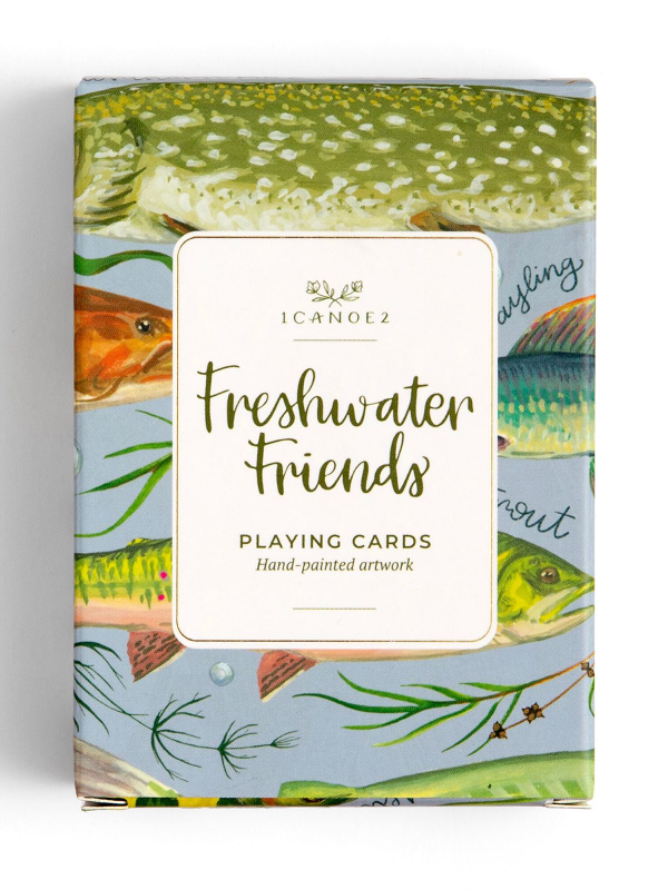 Freshwater Fish Deck of Playing Cards, 3 of 3