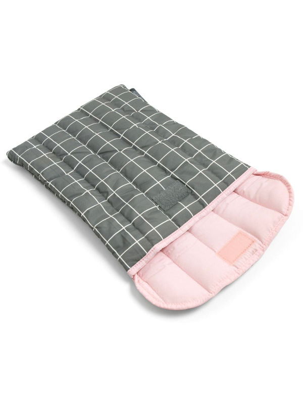 Puffy Laptop Sleeve - Grey Grid, 2 of 2