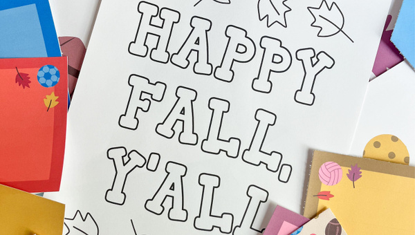 Happy Fall Y'all Digital Class Pack, 6 of 6