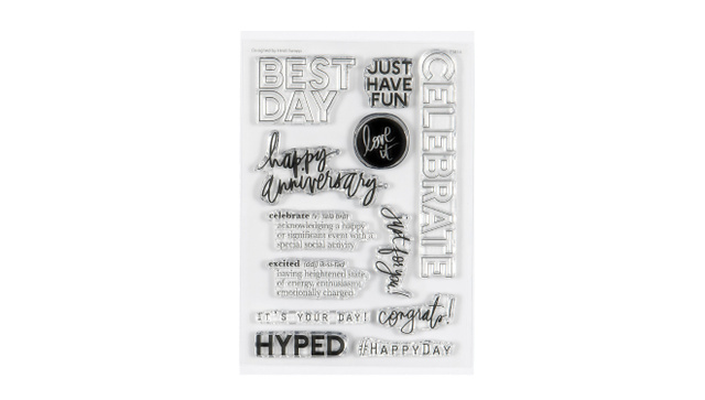 Stamp Set : 4×6 Celebrate, 1 of 2