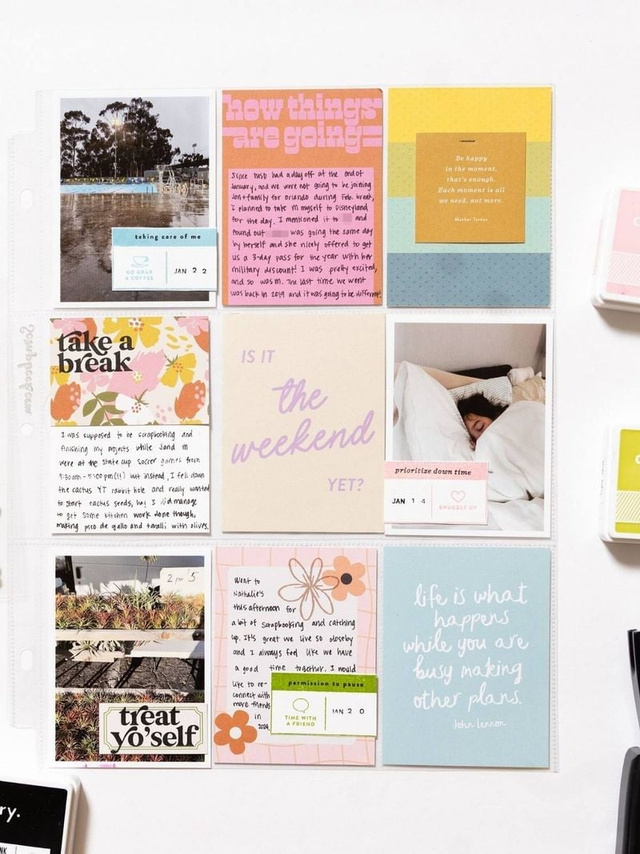 Stamp Set : 4×6 Take A Break, 3 of 3