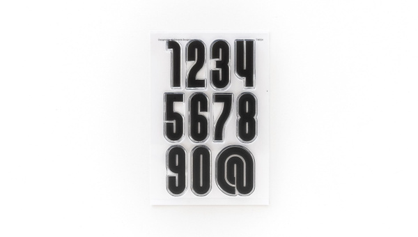 Numbers Are Awesome #13 4×6 Stamp Set, 1 of 2