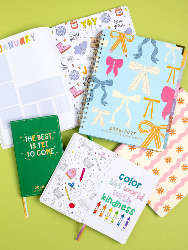 Coquette Bows Teacher Planner : 2026-2027 Academic Year, 13 of 14
