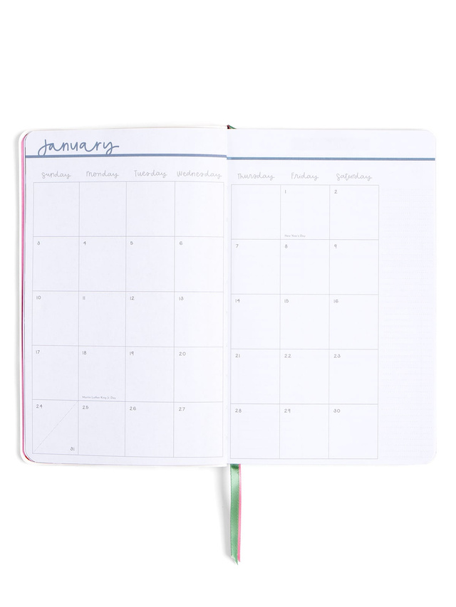 Book Lover Floral Petite Planner : 2027 Calendar Year, 9 of 14