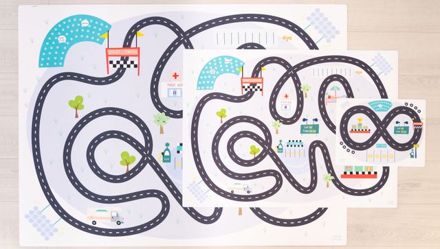 Mini Race Track Play Mat, 7 of 8