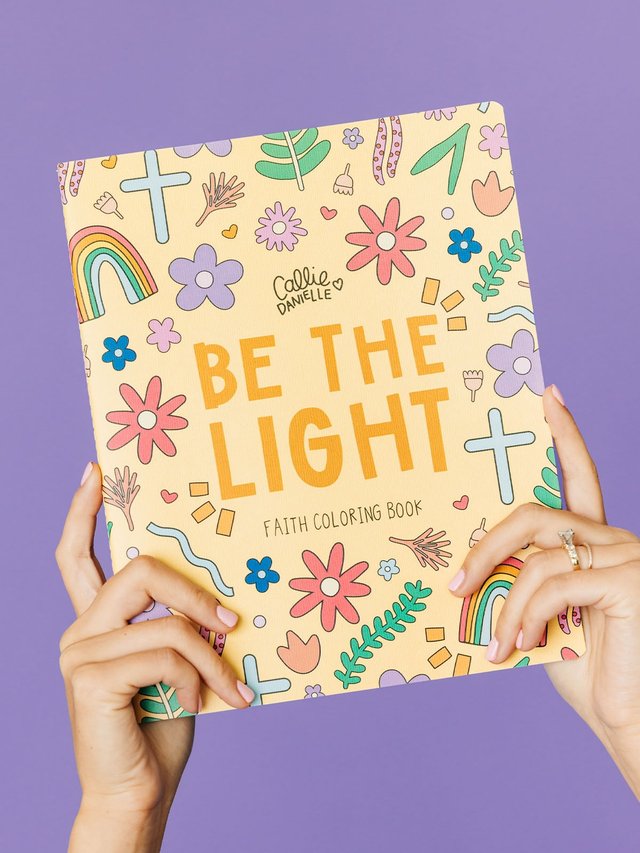 Be The Light Faith-Inspired Coloring Book, 5 of 8