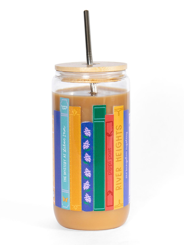 River Heights Books Glass Can, 4 of 6
