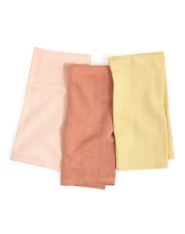 Herringbone Kitchen Towel Set of 3, 1 of 4