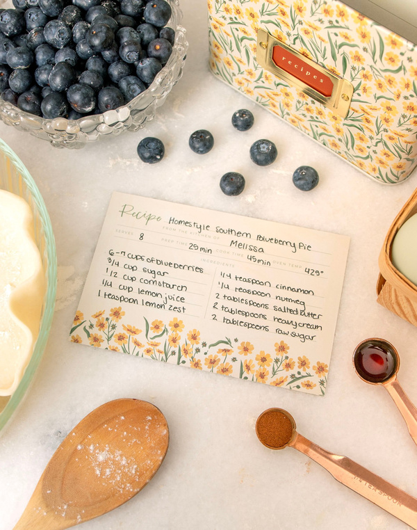 Goldenmane Recipe Cards - Set of 50, 5 of 6