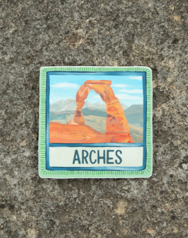 Arches Decal Sticker, 2 of 4