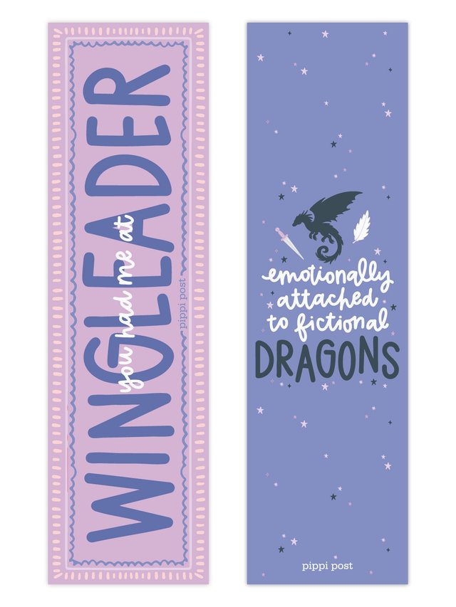 You Had Me at Wingleader Romantasy Reader Bookmark Set, 1 of 1