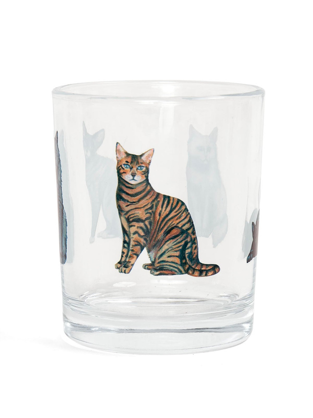 Devon Rex Cat & Feline Friends 7.5oz Short Juice Glass, 2 of 2